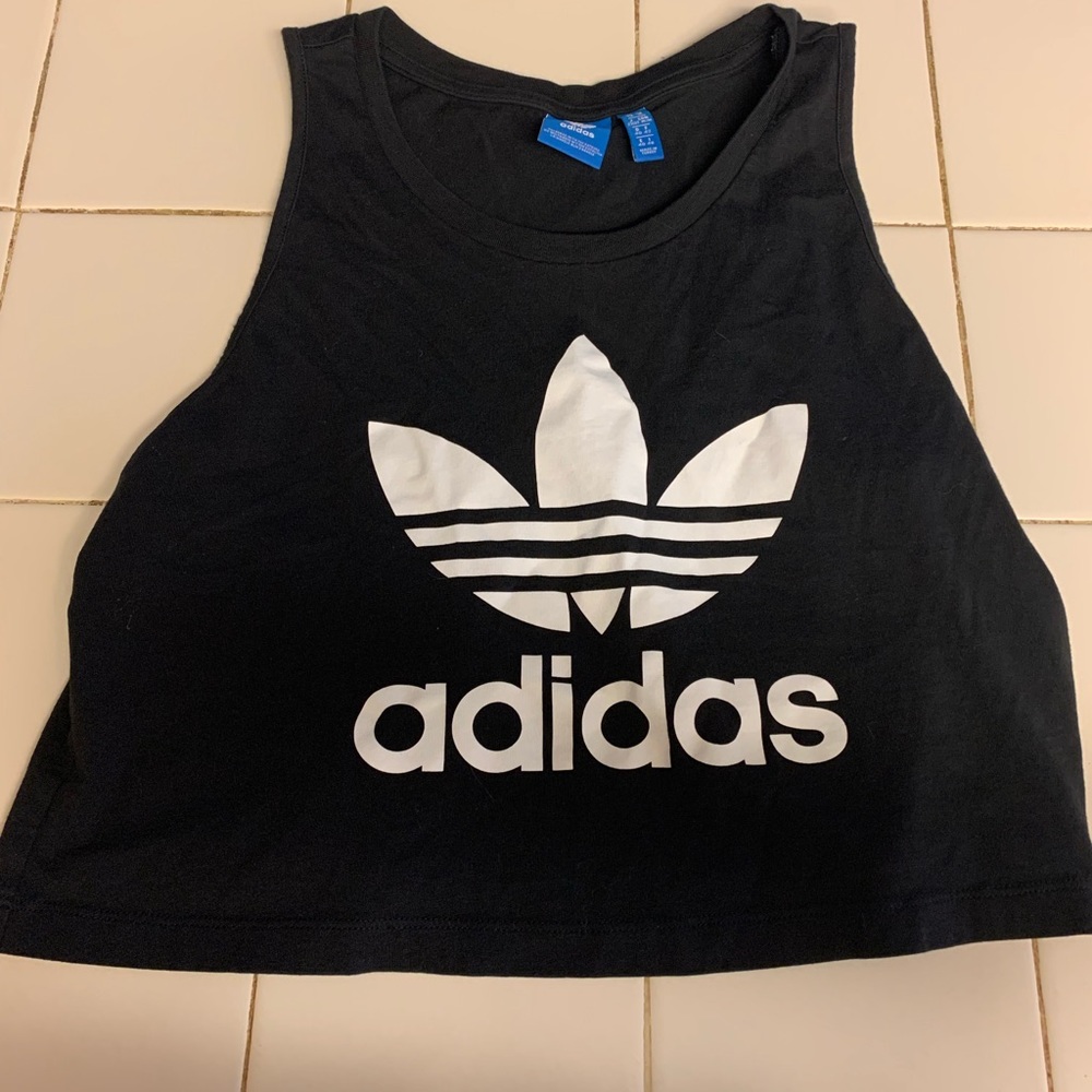 Women’s Adidas Cropped Tank- Medium